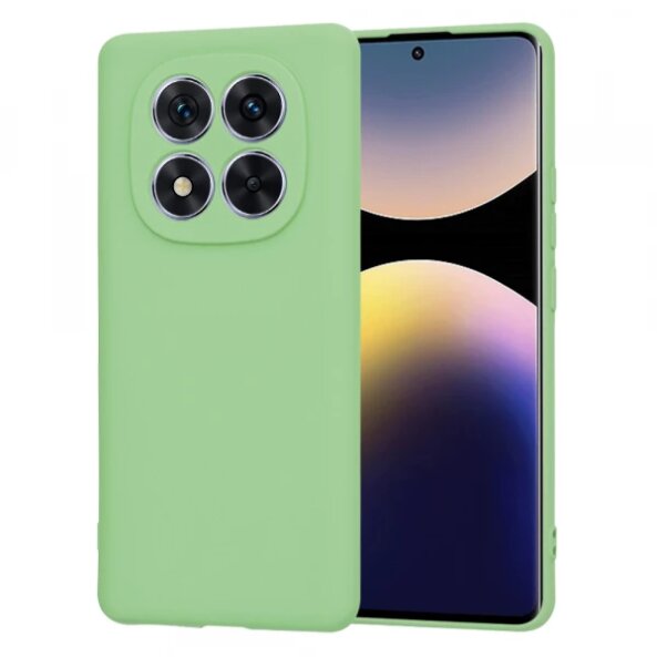 Husa pentru Xiaomi Poco X7 / Note 14 Pro 5G, Techsuit, SoftFlex, Verde