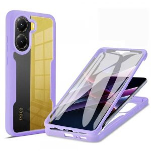 Husa pentru Xiaomi Poco X7 Pro, Techsuit, ColorVerse 360, Mov