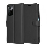 Husa pentru Xiaomi Redmi 10 2022 / 10 (2021), Techsuit, Leather Folio, Neagra