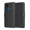 Husa pentru Xiaomi Redmi 9C NFC / 9C, Techsuit, Leather Folio, Neagra