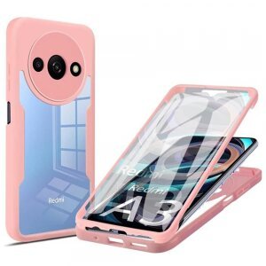 Husa pentru Xiaomi Redmi A3x / A3, Techsuit, ColorVerse 360, Roz