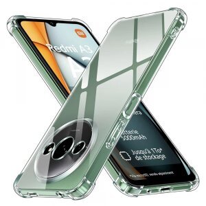 Husa pentru Xiaomi Redmi A3x / A3, Techsuit, Shockproof Clear, Transparenta