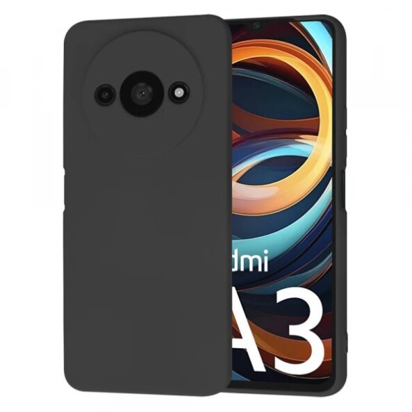 Husa pentru Xiaomi Redmi A3x / A3, Techsuit, SoftFlex, Neagra