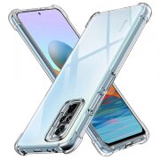 Husa pentru Xiaomi Redmi Note 10 Pro Max / Note 10 Pro, Techsuit, Shockproof Clear, Transparenta