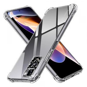 Husa pentru Xiaomi Redmi Note 11 Pro+ 5G, Techsuit, Shockproof Clear, Transparenta