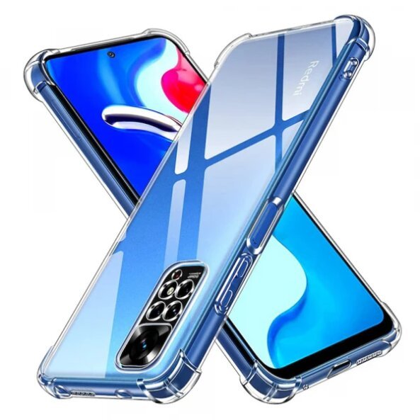 Husa pentru Xiaomi Redmi Note 12 Pro 4G / Note 11 Pro 5G / Note 11 Pro, Techsuit, Shockproof Clear, Transparenta