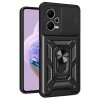 Husa pentru Xiaomi Redmi Note 12 Pro+, Techsuit, CamShield, Neagra
