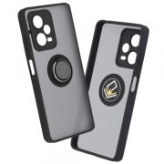 Husa pentru Xiaomi Redmi Note 12 Pro+, Techsuit, Glinth, Neagra