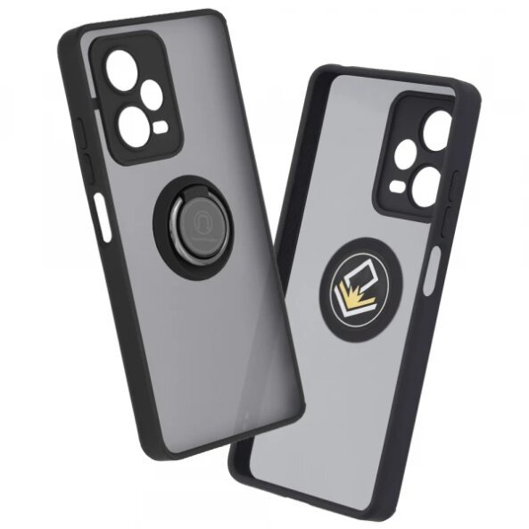 Husa pentru Xiaomi Redmi Note 12 Pro+, Techsuit, Glinth, Neagra