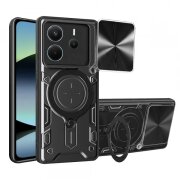 Husa pentru Xiaomi Redmi Note 14 4G (Regional), Techsuit, CamGuard Pro, Neagra