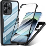 Husa pentru Xiaomi Redmi Note 14 4G (Regional), Techsuit, ColorVerse 360, Neagra