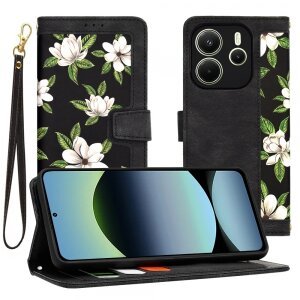 Husa pentru Xiaomi Redmi Note 14 4G (Regional), Techsuit, FlipCraft, Neagra