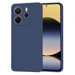 Husa pentru Xiaomi Redmi Note 14 4G (Regional), Techsuit, SoftFlex, Bleumarin