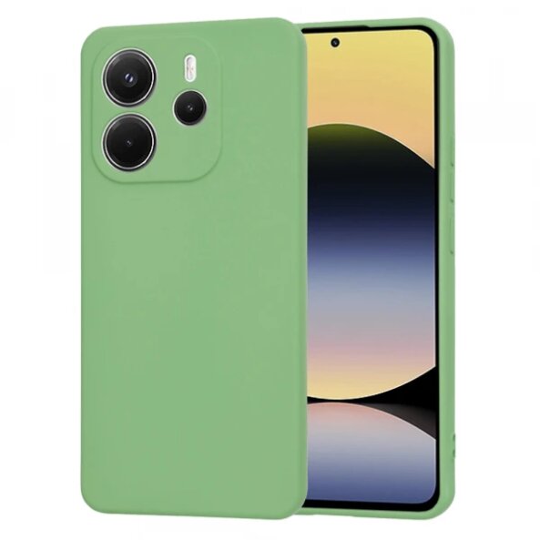 Husa pentru Xiaomi Redmi Note 14 4G (Regional), Techsuit, SoftFlex, Verde