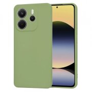 Husa pentru Xiaomi Redmi Note 14 4G (Regional), Techsuit, SoftFlex, Verde Deschis