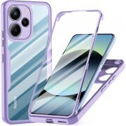 Husa pentru Xiaomi Redmi Note 14 4G (Standard), Techsuit, ColorVerse 360, Mov