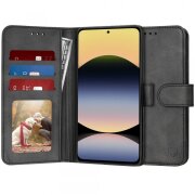 Husa pentru Xiaomi Redmi Note 14 4G (Standard), Techsuit, Diary Book, Neagra