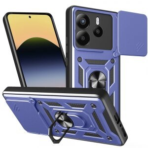 Husa pentru Xiaomi Redmi Note 14 5G, Techsuit, CamShield, Albastra