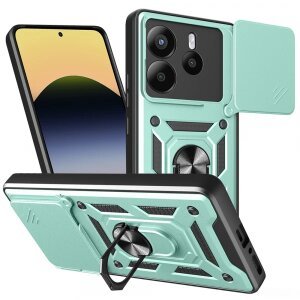 Husa pentru Xiaomi Redmi Note 14 5G, Techsuit, CamShield, Verde