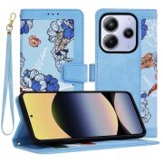 Husa pentru Xiaomi Redmi Note 14 5G, Techsuit, FlipCraft, Bleu