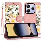 Husa pentru Xiaomi Redmi Note 14 5G, Techsuit, FlipCraft, Roz