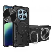 Husa pentru Xiaomi Redmi Note 14 Pro 4G, Techsuit, CamGuard Pro, Neagra