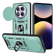 Husa pentru Xiaomi Redmi Note 14 Pro 4G, Techsuit, CamShield, Verde