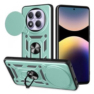 Husa pentru Xiaomi Redmi Note 14 Pro 4G, Techsuit, CamShield, Verde