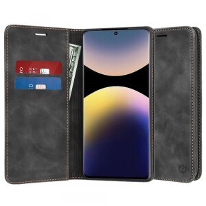 Husa pentru Xiaomi Redmi Note 14 Pro 4G, Techsuit, Confy, Neagra