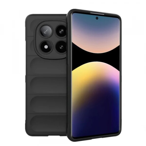 Husa pentru Xiaomi Redmi Note 14 Pro 4G, Techsuit, Magic Shield, Neagra