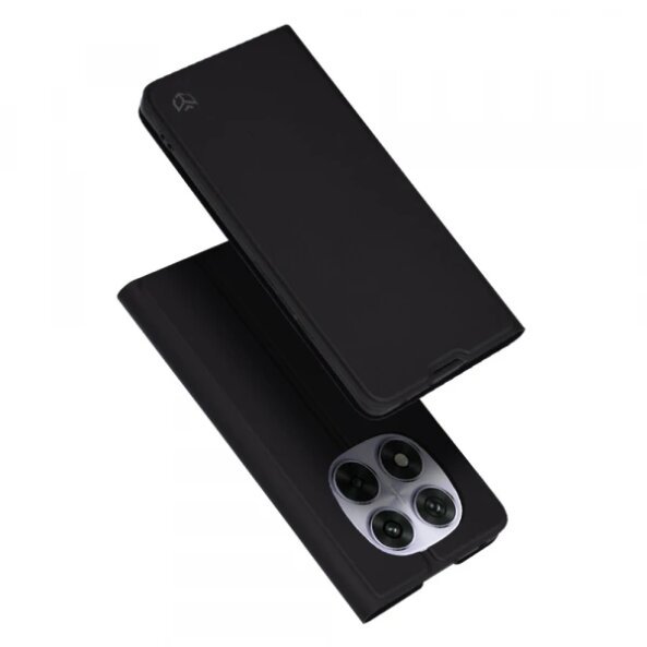 Husa pentru Xiaomi Redmi Note 14 Pro 4G, Techsuit, Magskin Book, Neagra