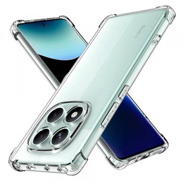 Husa pentru Xiaomi Redmi Note 14 Pro 4G, Techsuit, Shockproof Clear, Transparenta