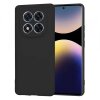 Husa pentru Xiaomi Redmi Note 14 Pro 4G, Techsuit, SoftFlex, Neagra