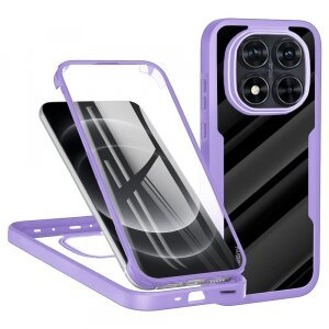 Husa pentru Xiaomi Redmi Note 14 Pro+ 5G / Note 14 Pro 5G / Poco X7, Techsuit, ColorVerse 360, Mov