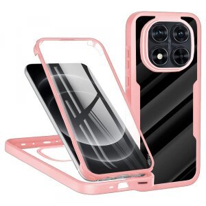 Husa pentru Xiaomi Redmi Note 14 Pro+ 5G / Note 14 Pro 5G / Poco X7, Techsuit, ColorVerse 360, Roz