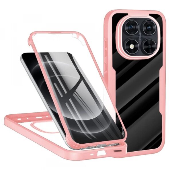 Husa pentru Xiaomi Redmi Note 14 Pro+ 5G / Note 14 Pro 5G / Poco X7, Techsuit, ColorVerse 360, Roz