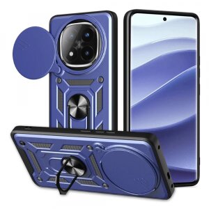 Husa pentru Xiaomi Redmi Note 14 Pro+ 5G, Techsuit, CamShield, Albastra