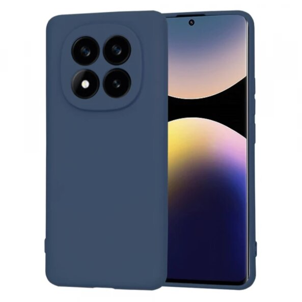 Husa pentru Xiaomi Redmi Note 14 Pro+ 5G, Techsuit, SoftFlex, Bleumarin