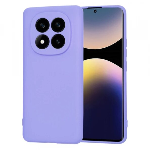 Husa pentru Xiaomi Redmi Note 14 Pro+ 5G, Techsuit, SoftFlex, Mov Deschis