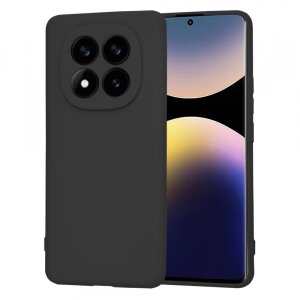 Husa pentru Xiaomi Redmi Note 14 Pro+ 5G, Techsuit, SoftFlex, Neagra
