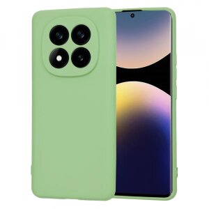 Husa pentru Xiaomi Redmi Note 14 Pro+ 5G, Techsuit, SoftFlex, Verde