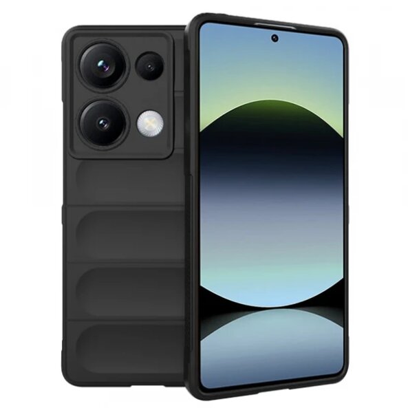 Husa pentru Xiaomi Redmi Note 14S, Techsuit, Magic Shield, Neagra