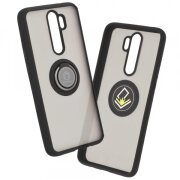 Husa pentru Xiaomi Redmi Note 8 Pro, Techsuit, Glinth, Neagra