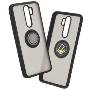 Husa pentru Xiaomi Redmi Note 8 Pro, Techsuit, Glinth, Neagra