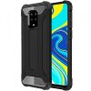 Husa pentru Xiaomi Redmi Note 9S / Note 9 Pro / Note 9 Pro Max, Techsuit, Hybrid Armor, Neagra