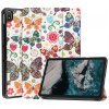 Husa pentru Xiaomi Redmi Pad 2, Techsuit, FoldPro Butterfly, Multicolor