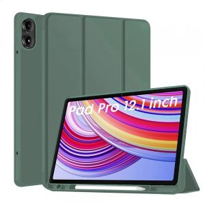 Husa pentru Xiaomi Redmi Pad Pro / Pad / Pad Pro 5G, Techsuit, Flex Trifold, Verde
