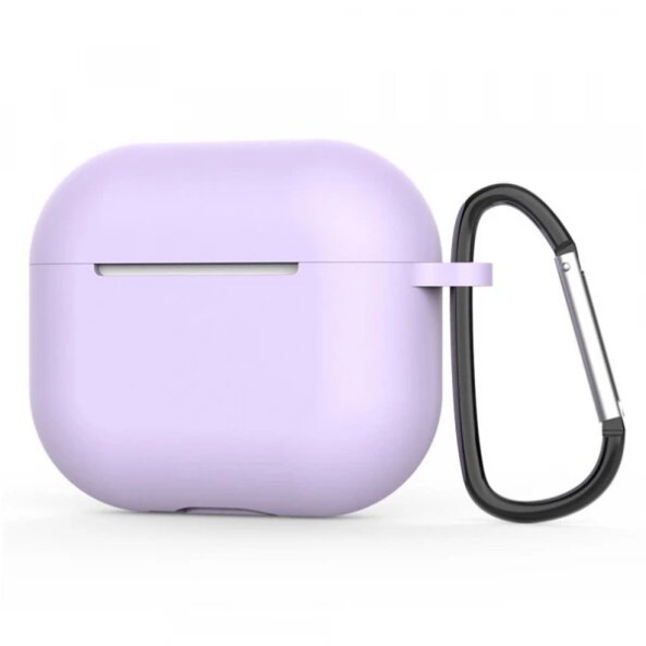 Husa Techsuit Silicone Case pentru Apple AirPods 4, Mov