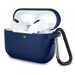 Husa Techsuit Silicone Case pentru Apple AirPods Pro 2 / Pro, Albastra