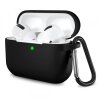 Husa Techsuit Silicone Case pentru Apple AirPods Pro 2 / Pro, Neagra